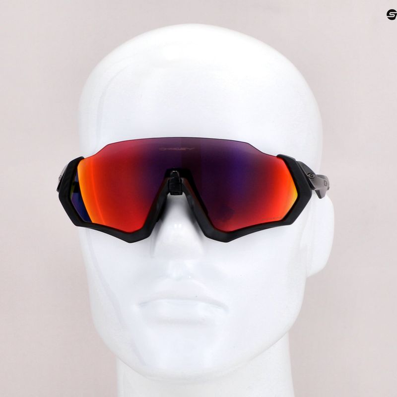 Oakley Flight Jacket ochelari de ciclism negru-violet 0OO9401 7