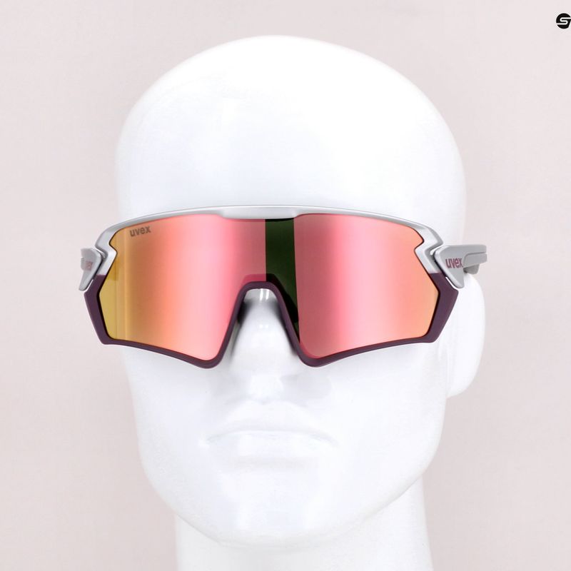 UVEX Sportstyle 231 ochelari de ciclism violet argintiu S5320655316 12