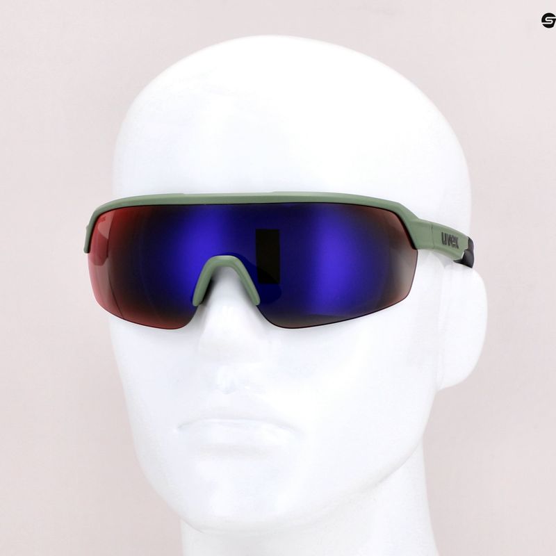 Ochelari de ciclism UVEX Sportstyle 227 verde S5320667716 12