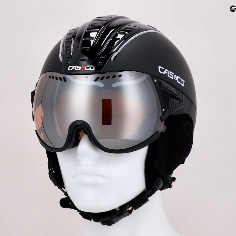 CASCO cască de schi SP-2 Carbonic Visor negru 07.3732 11