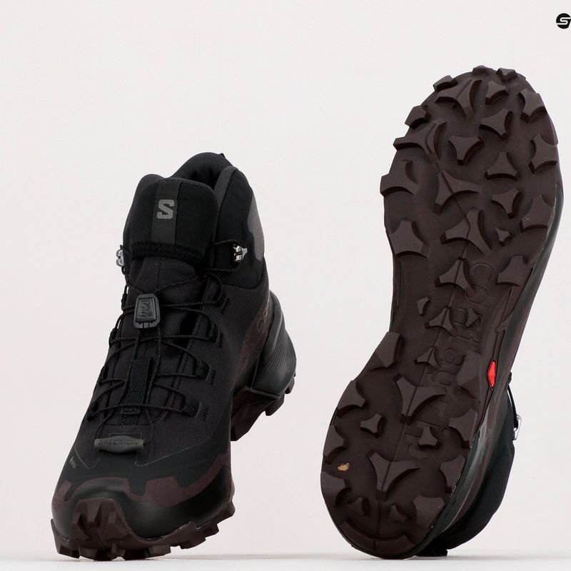 Încălțăminte de trekking pentru femei Salomon Cross Hike MID GTX 2 neagră L41731000 20