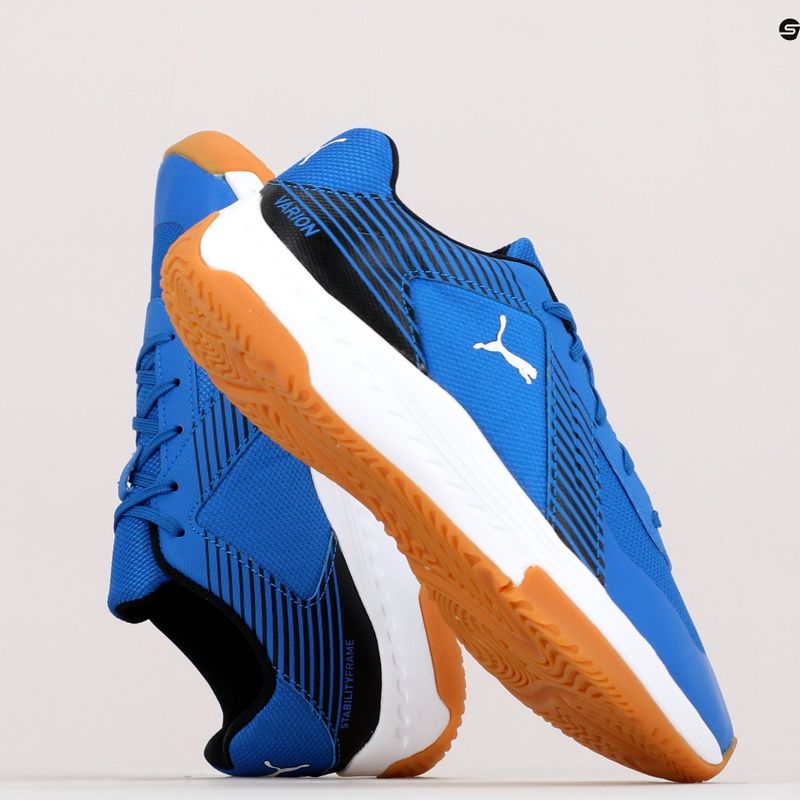 Încălțăminte de volei pentru copii PUMA Varion Jr albastră 10658506 12