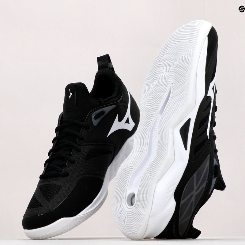 Pantofi de volei pentru bărbați Mizuno Wave Dimension negru V1GA224001 12