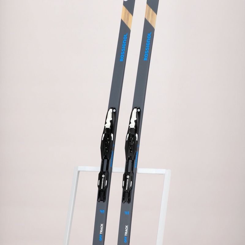 Schiuri de fond pentru bărbați Rossignol Evo OT 60 POS + Control SI grey/blue 12