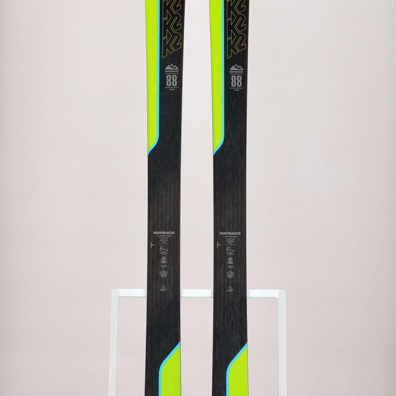 Schiuri de schi de tură K2 Wayback 88, verde, 10E0202 10