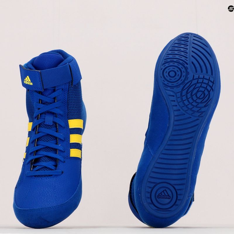 Încălțăminte de box pentru bărbați adidas Havoc albastră FV2473 9