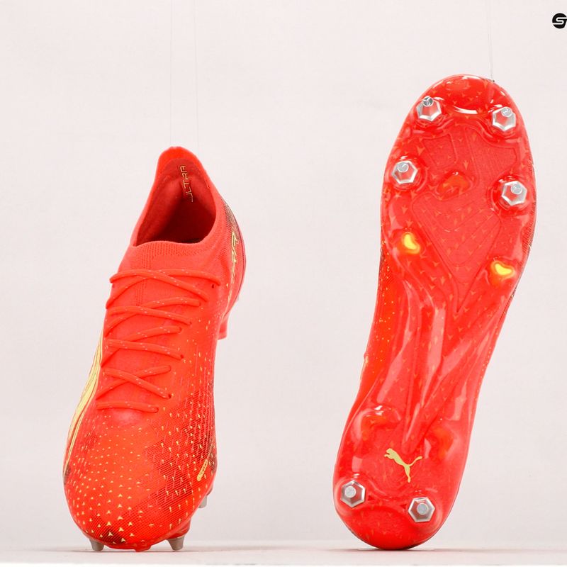 PUMA Ultra Ultimate MXSG ghete de fotbal pentru bărbați portocaliu 106895 03 11