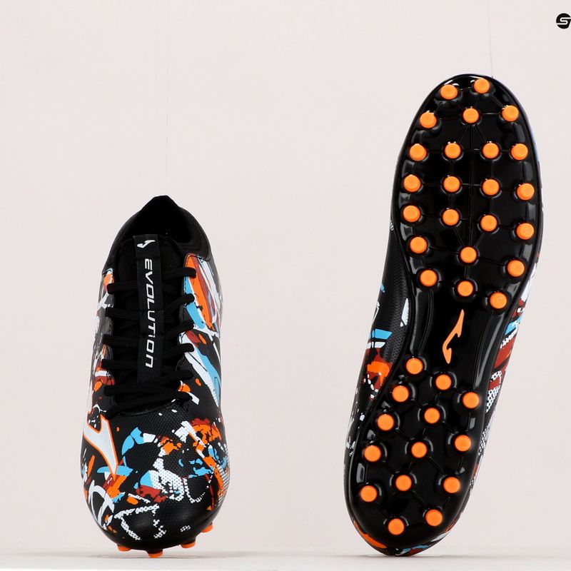 Joma Evolution AG ghete de fotbal pentru bărbați negru/alb/roșu 12