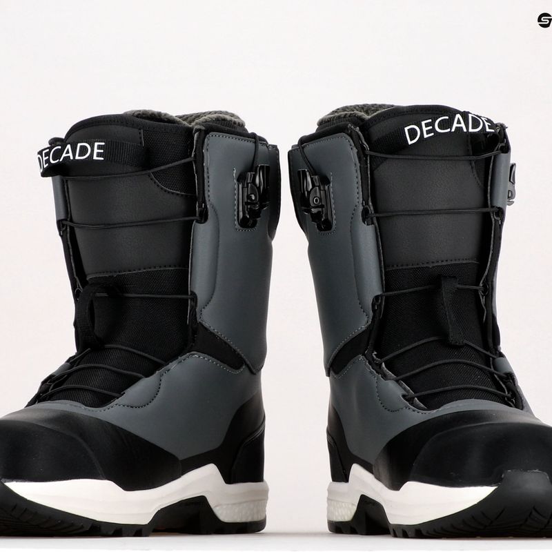 Încălțăminte de snowboard pentru bărbați Northwave Decade SLS negru-gri 70220403-84 11