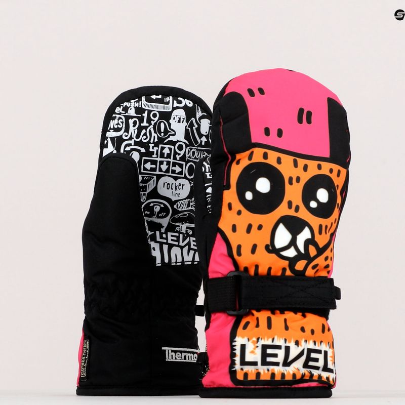 Level Junior Mitt mănușă de schi pentru copii roz 4152JM 12