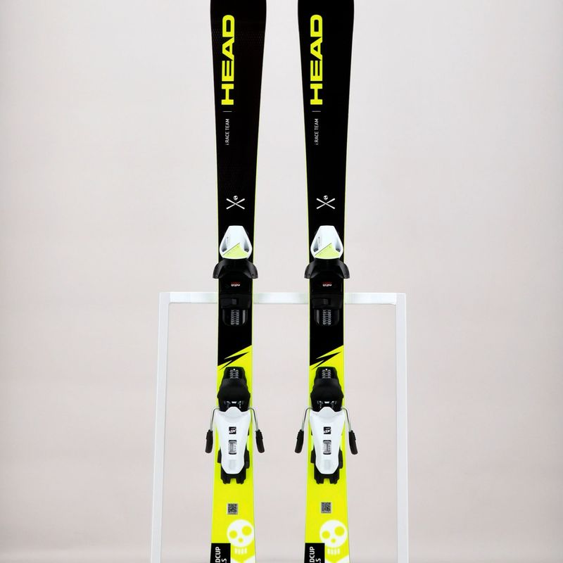 Schiuri de coborâre pentru copii Head WC iRace Team SW Jrs+Jrs 7.5, negru, 314141/100862 11