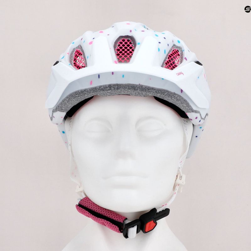 Cască de bicicletă pentru copii Alpina Carapax white 9
