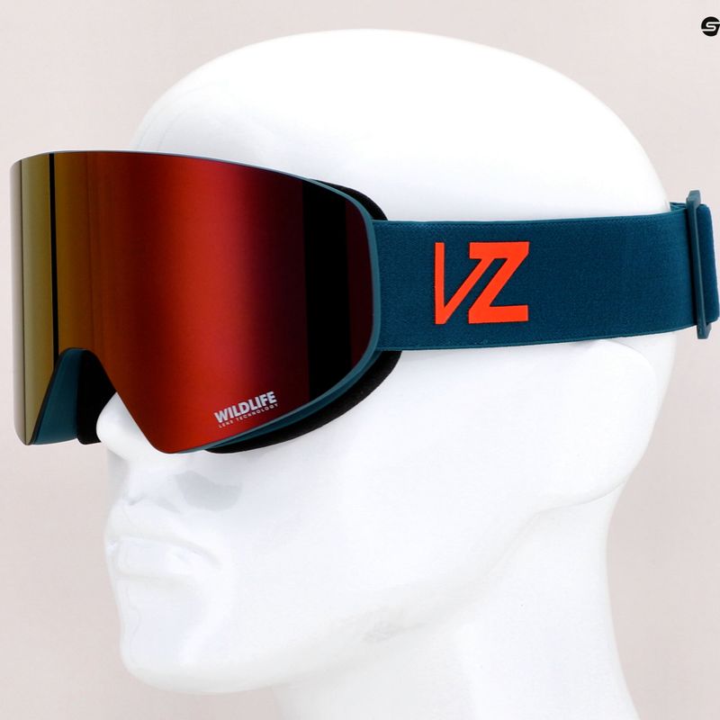 Ochelari de snowboard VonZipper Encore verde AZYTG00114 9