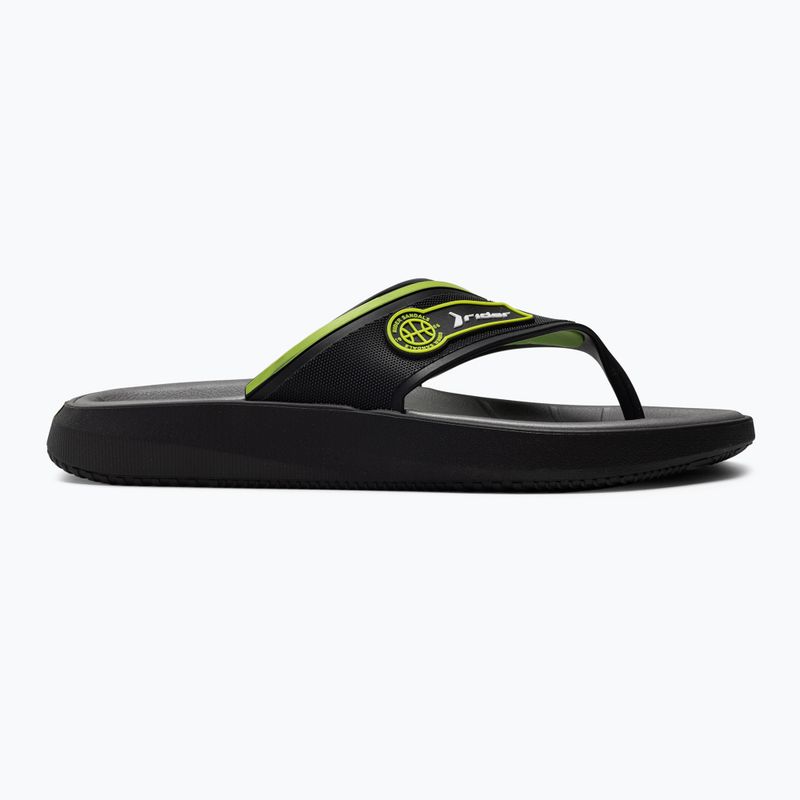 RIDER Block Thong Ad pool flip flops negru 11655-23208 2