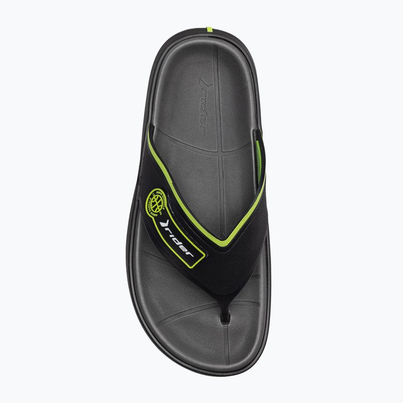 RIDER Block Thong Ad pool flip flops negru 11655-23208 6