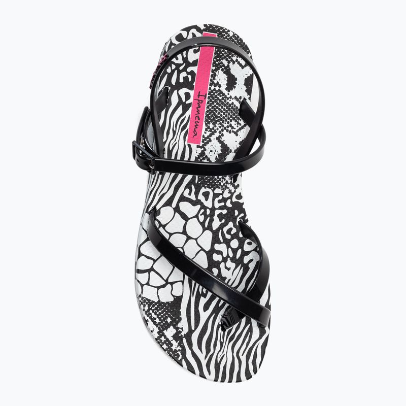 Ipanema Fashion sandale de damă negre și albe 83179-20829 6