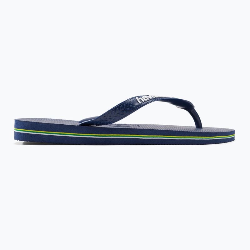 Havaianas Brasil Logo albastru marin flip flop H4110850 2