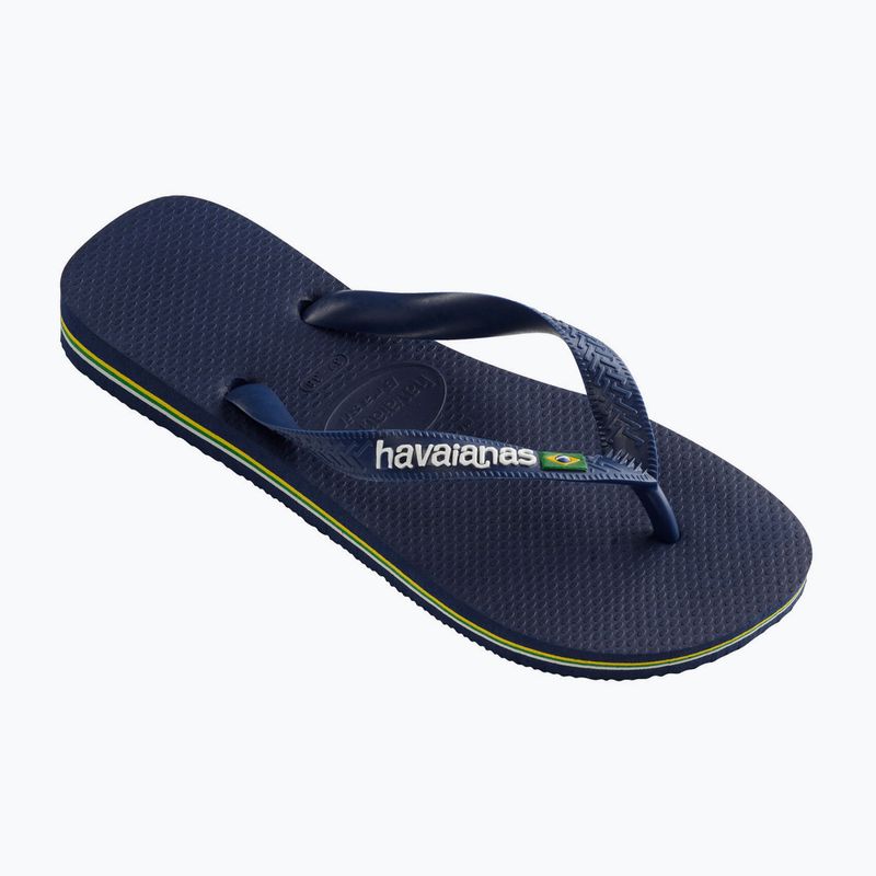 Havaianas Brasil Logo albastru marin flip flop H4110850 8