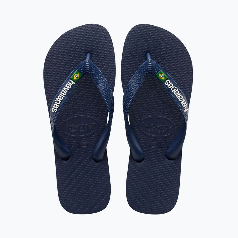 Havaianas Brasil Logo albastru marin flip flop H4110850 10