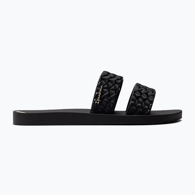 Papuci de plajă Ipanema Renda II pentru femei, negru 83243-20880 2