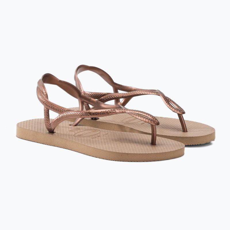 Havaianas Luna bej pentru femei H4129697 5