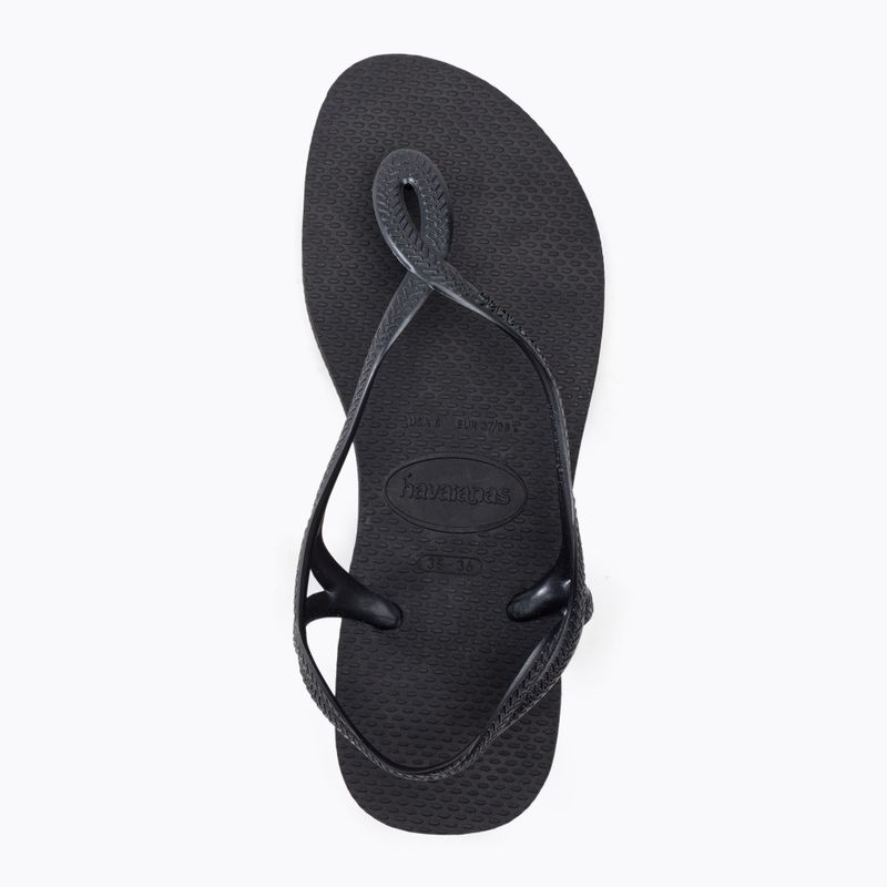 Havaianas Luna flip flop pentru femei negru H4129697 6