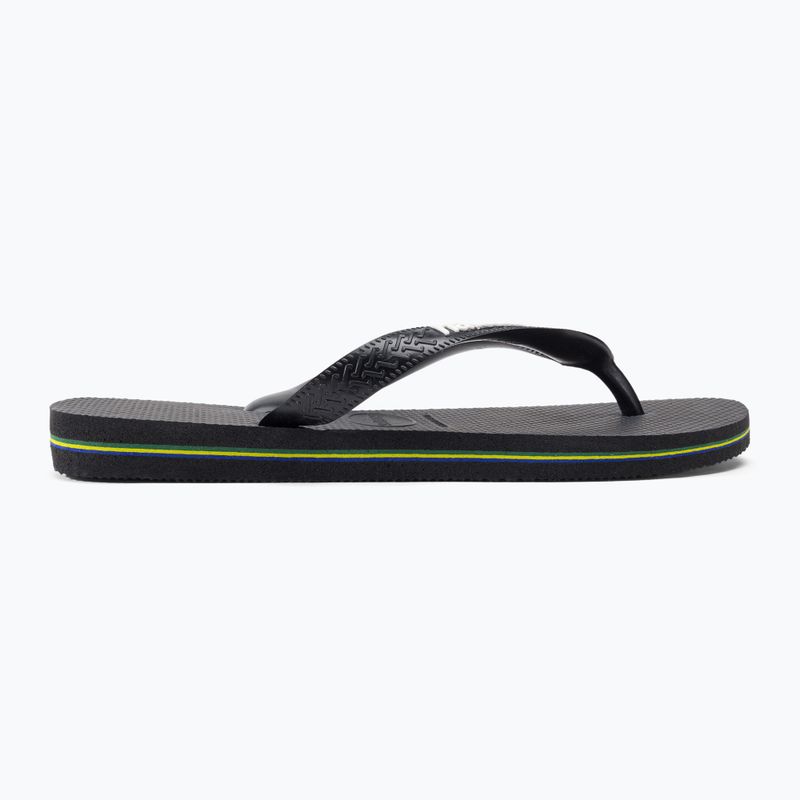 Havaianas Brasil Logo flip flop negru H4110850 2