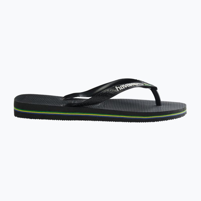 Havaianas Brasil Logo flip flop negru H4110850 9