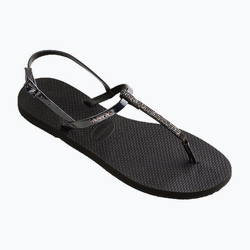 Havaianas You Riviera sandale de cristal negru 10