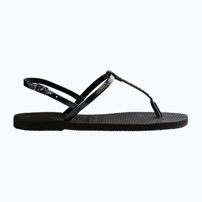 Havaianas You Riviera sandale de cristal negru 11
