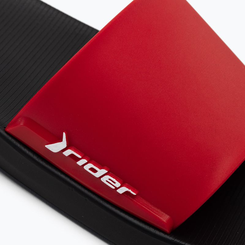 Papuci de baie pentru bărbați RIDER Speed Slide Ad negru/roșu 11766-21246 7