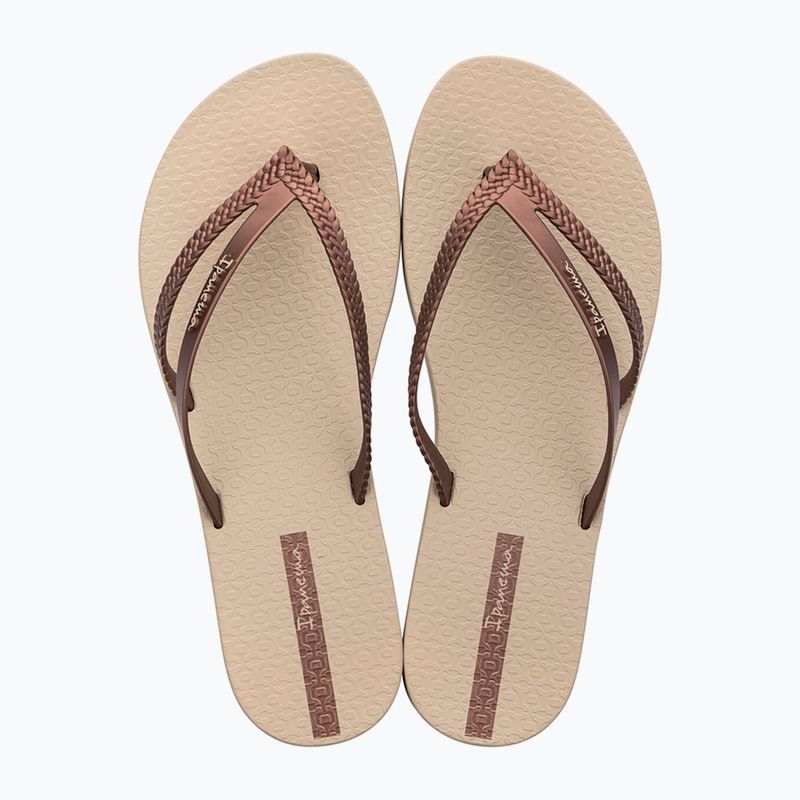 Papuci pentru femei  Ipanema Bossa beige/copper 2