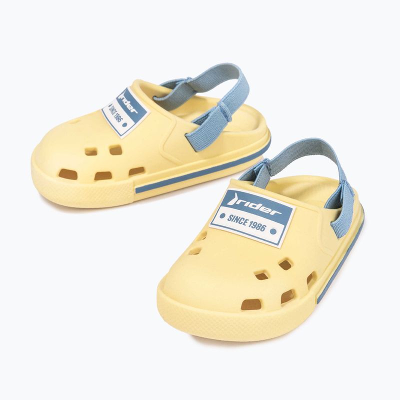 Sandale pentru copii RIDER Drip Babuch Ki galben/albastru