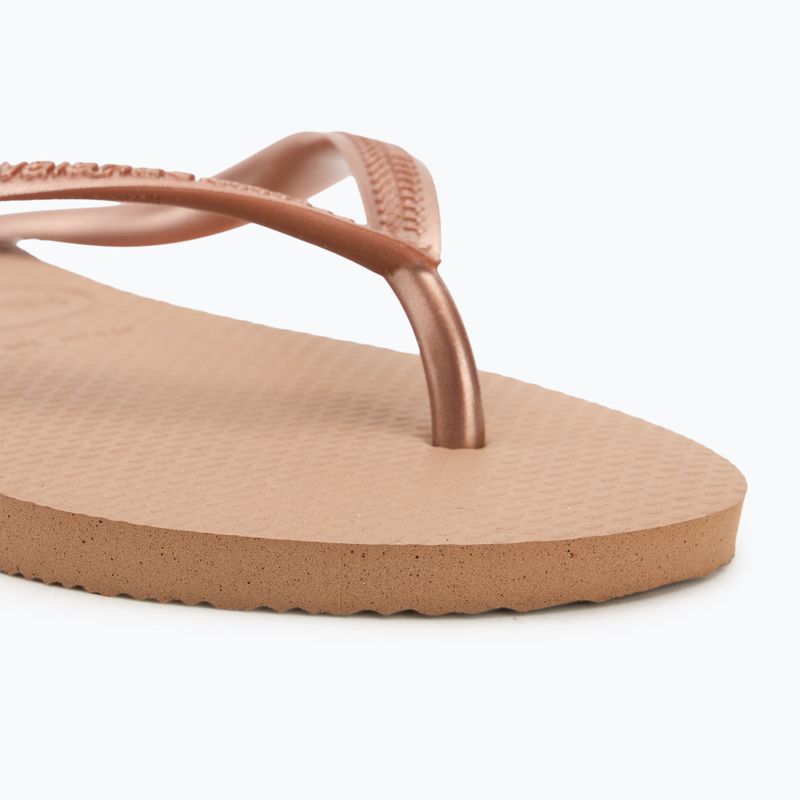 Papuci pentru femei Havaianas Slim rose gold 7