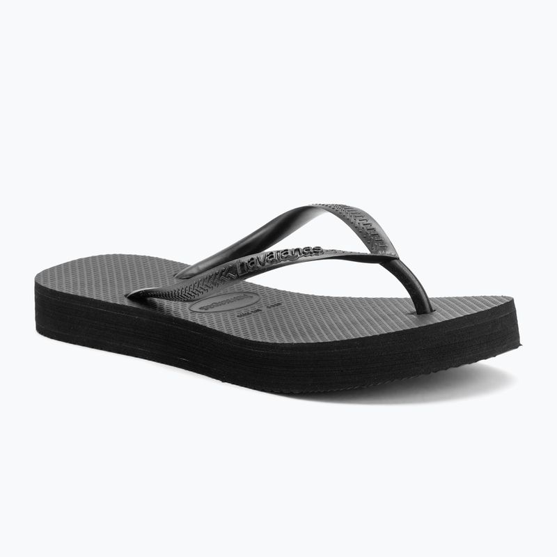 Papuci pentru femei Havaianas Slim Platform black