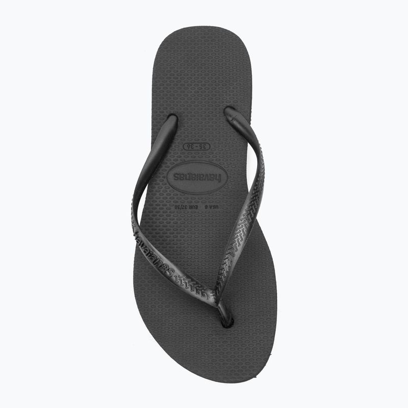 Papuci pentru femei Havaianas Slim Platform black 5
