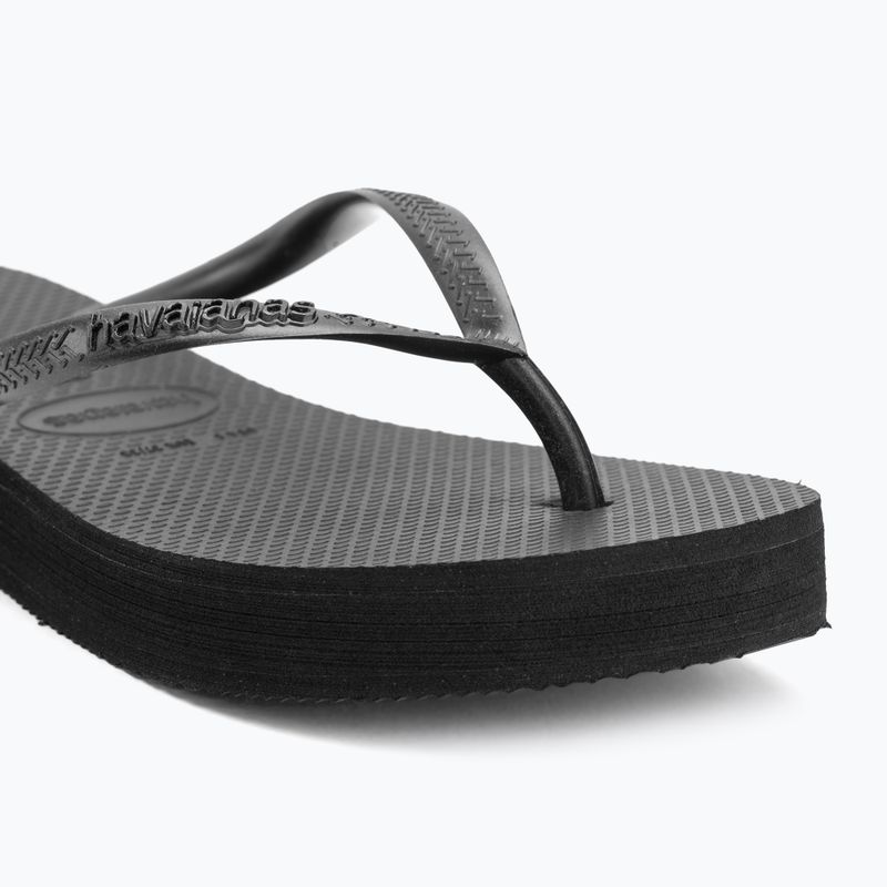 Papuci pentru femei Havaianas Slim Platform black 7