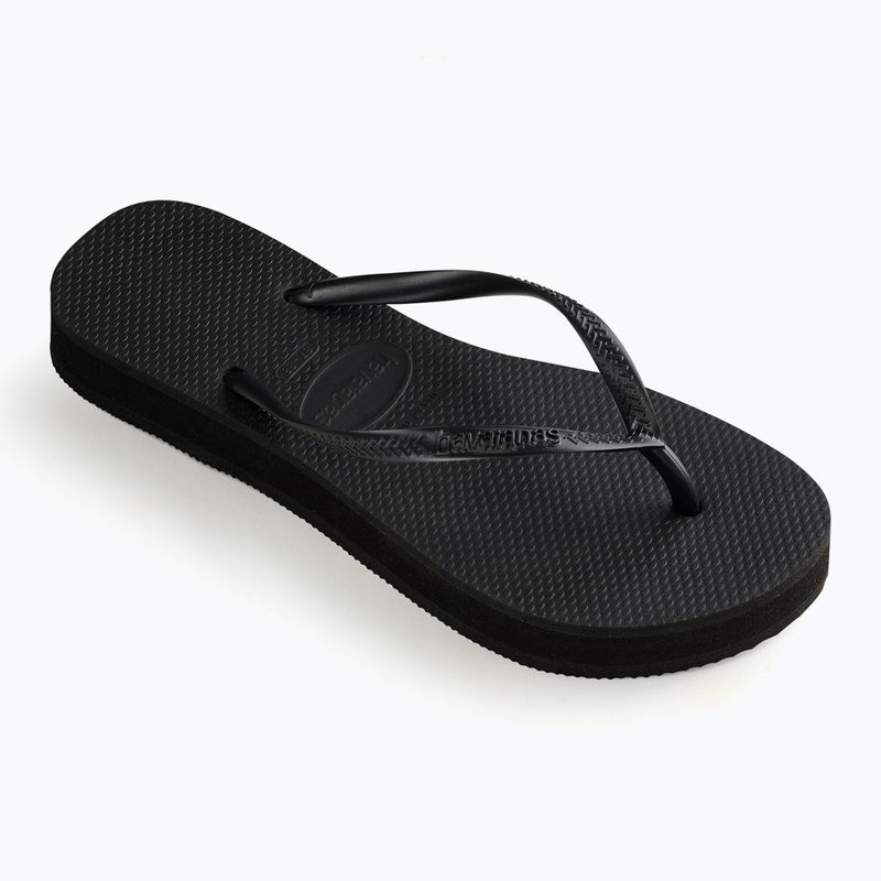 Papuci pentru femei  Havaianas Slim Platform black
