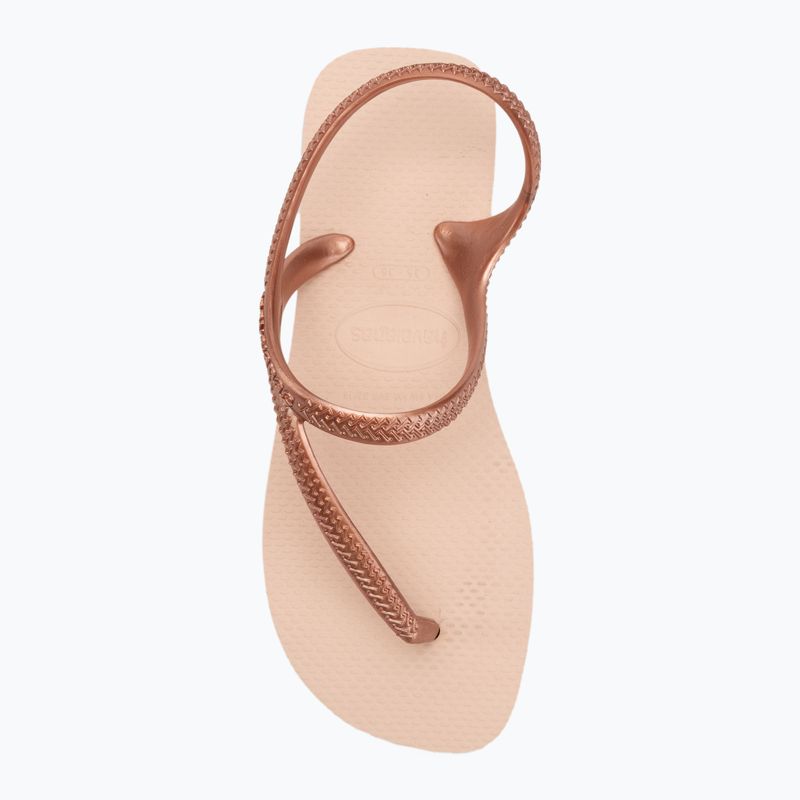 Sandale pentru femei Havaianas Flash Urban ballet rose / golden blush 5