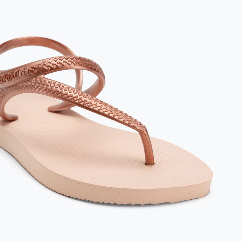 Sandale pentru femei Havaianas Flash Urban ballet rose / golden blush 7