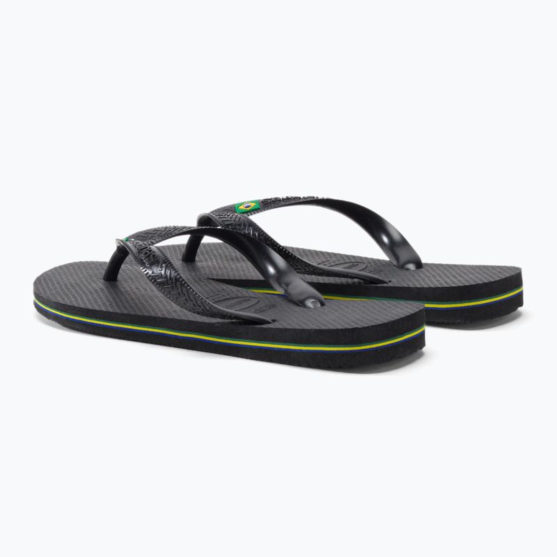 Havaianas Brasil flip flop negru H4000032 3