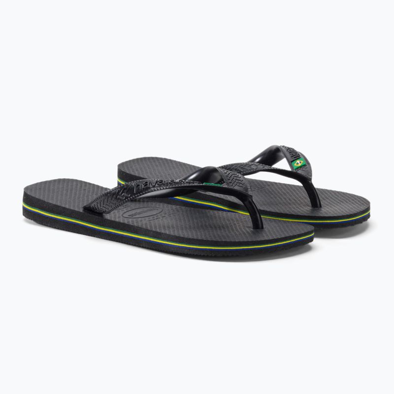 Havaianas Brasil flip flop negru H4000032 5