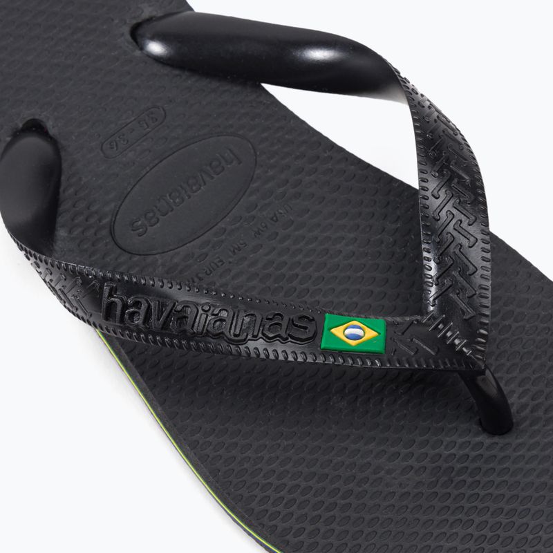 Havaianas Brasil flip flop negru H4000032 7
