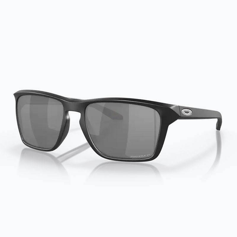 Ochelari de soare polarizați Oakley Sylas negru mat/negru închis/ negru închis 6