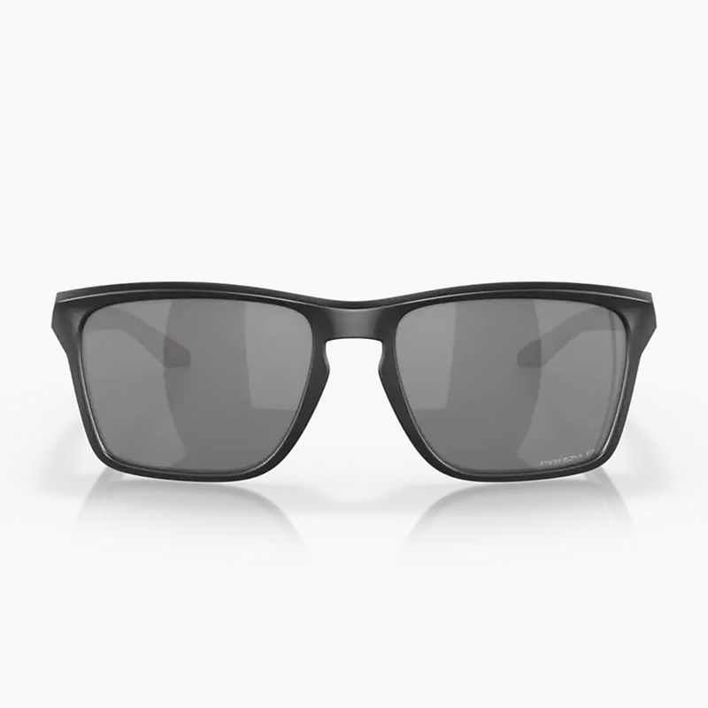 Ochelari de soare polarizați Oakley Sylas negru mat/negru închis/ negru închis 7