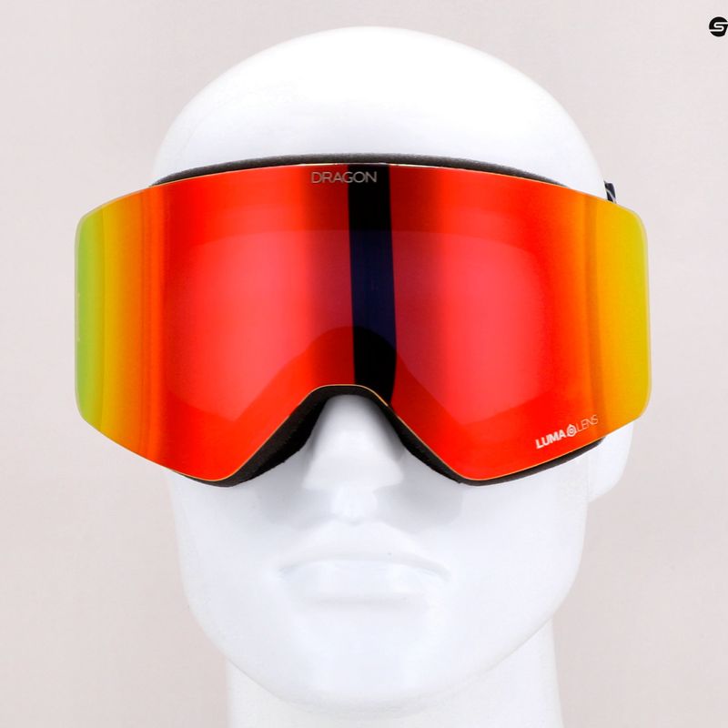 Ochelari de schi Dragon R1 OTG Koi roșu DRG110/6331642 13