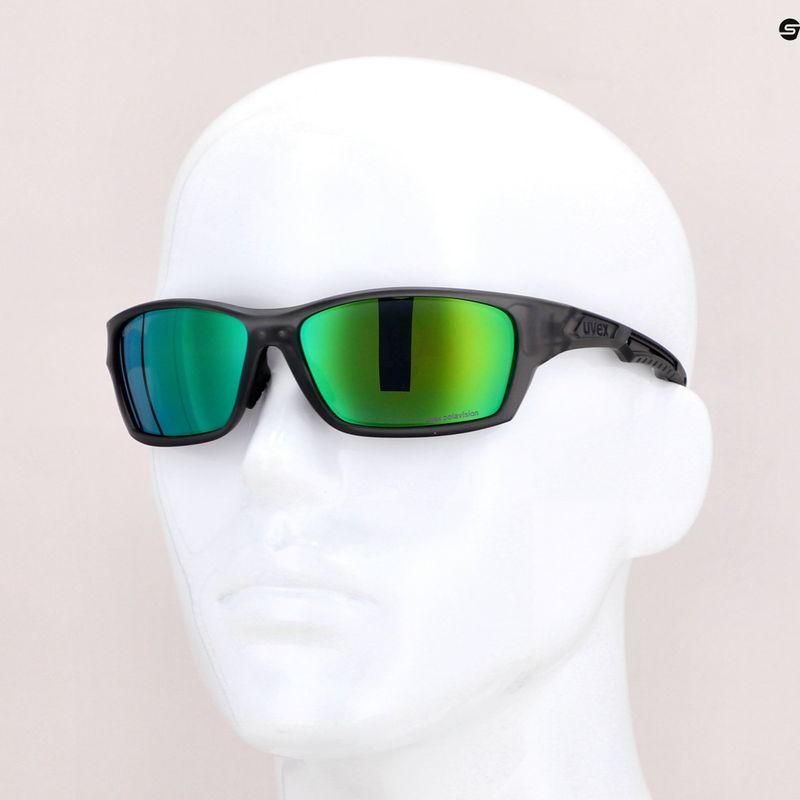 Ochelari de ciclism UVEX Sportstyle 232 P gri S5330025170 6