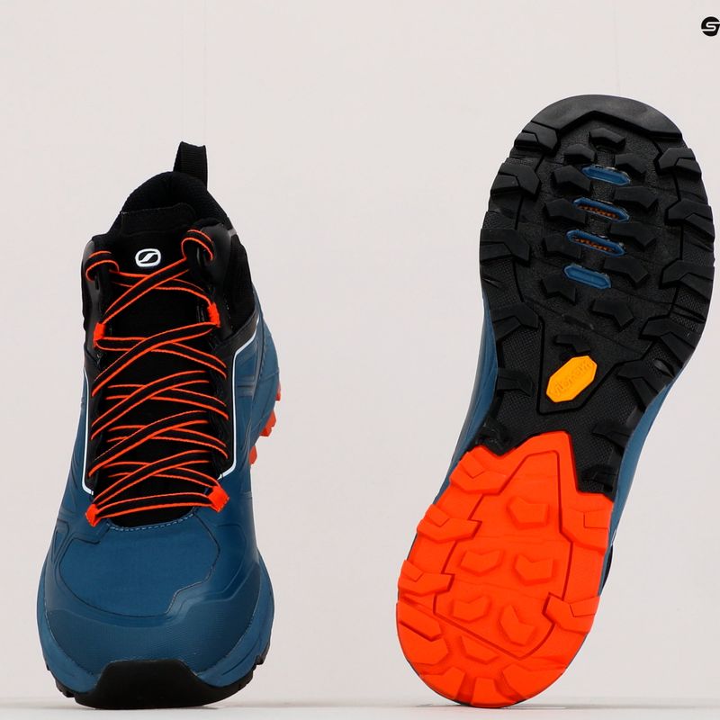 Cizme de trekking pentru bărbați SCARPA Rapid Mid GTX albastru 72695-200/2 19