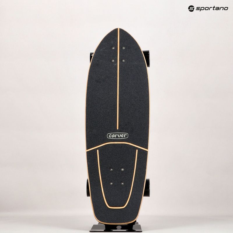 Skateboard surfskate Carver C7 Raw 31" Resin 2022 Complete albastru-albă C1013011135 16