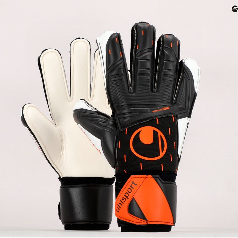 Mănuși de portar uhlsport Speed Contact Supersoft negru-albe 101126601 9